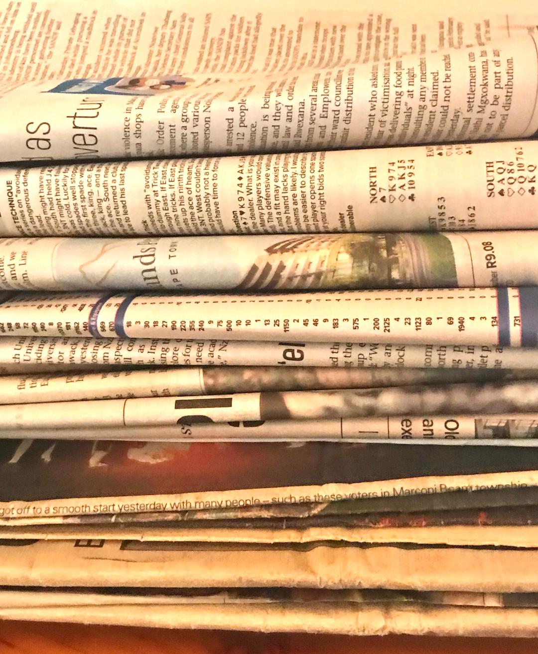 Developing the news