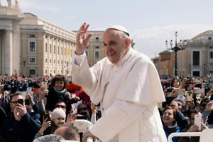 Image of Pope Francis in the Vatican City by Ashwin Vaswani