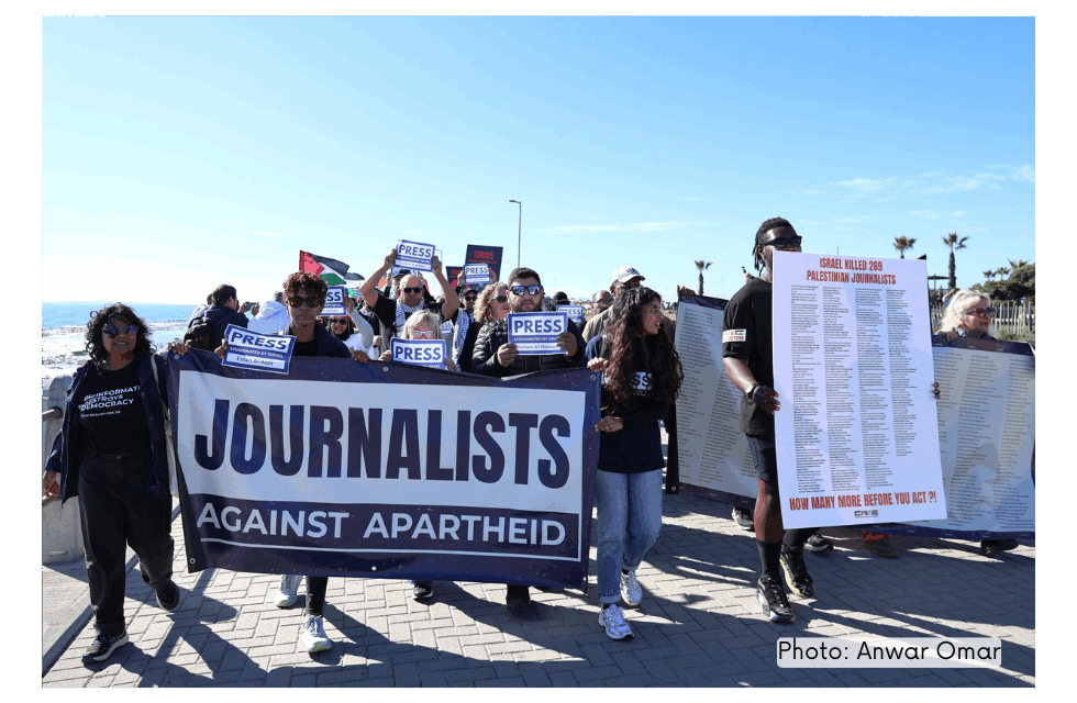 Veteran journalists speak out against killing of Gaza journalists