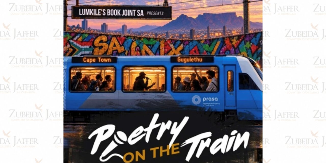 Gugulethu Initiative Turns Train into Pop-up Poetry Space